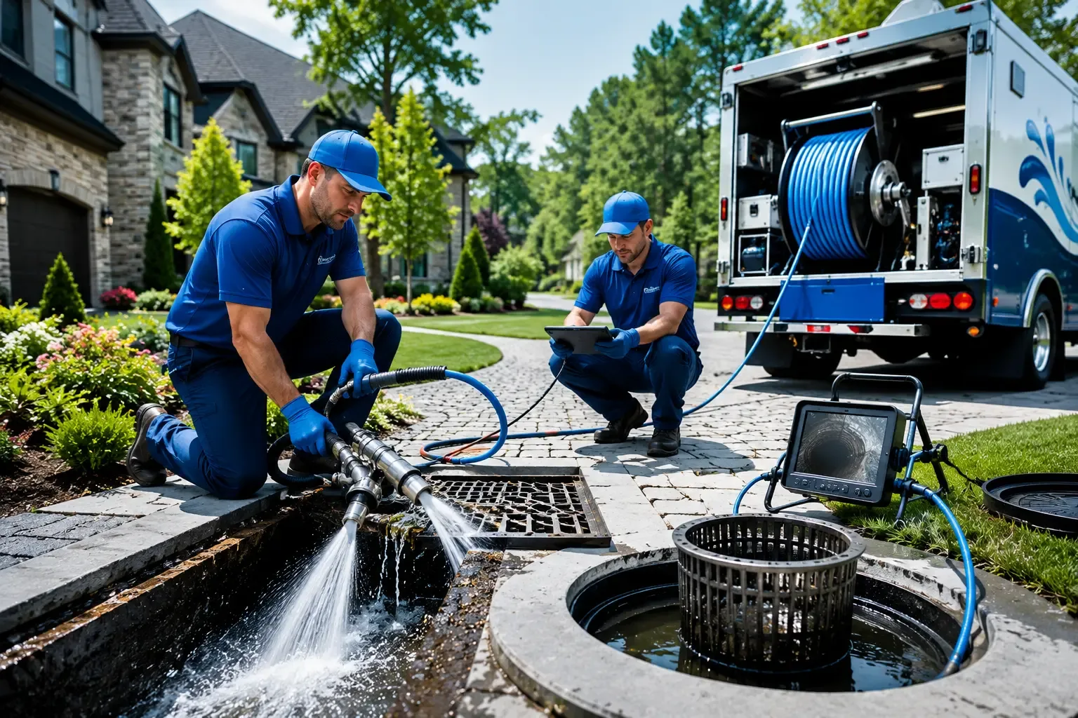 Local outdoor drain cleaning professionals in Seaton, IL